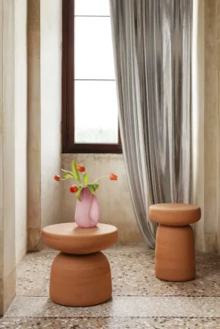 Miniforms Tototò coffee table, terracotta