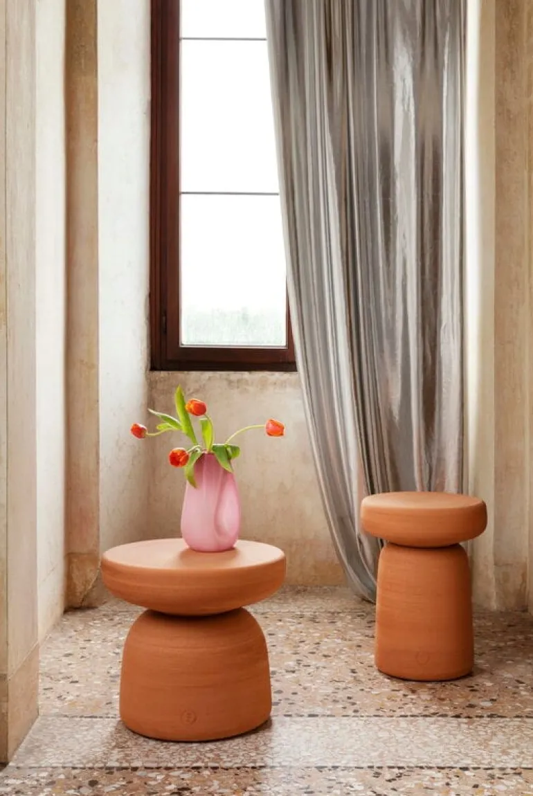 Miniforms Tototò side table, terracotta