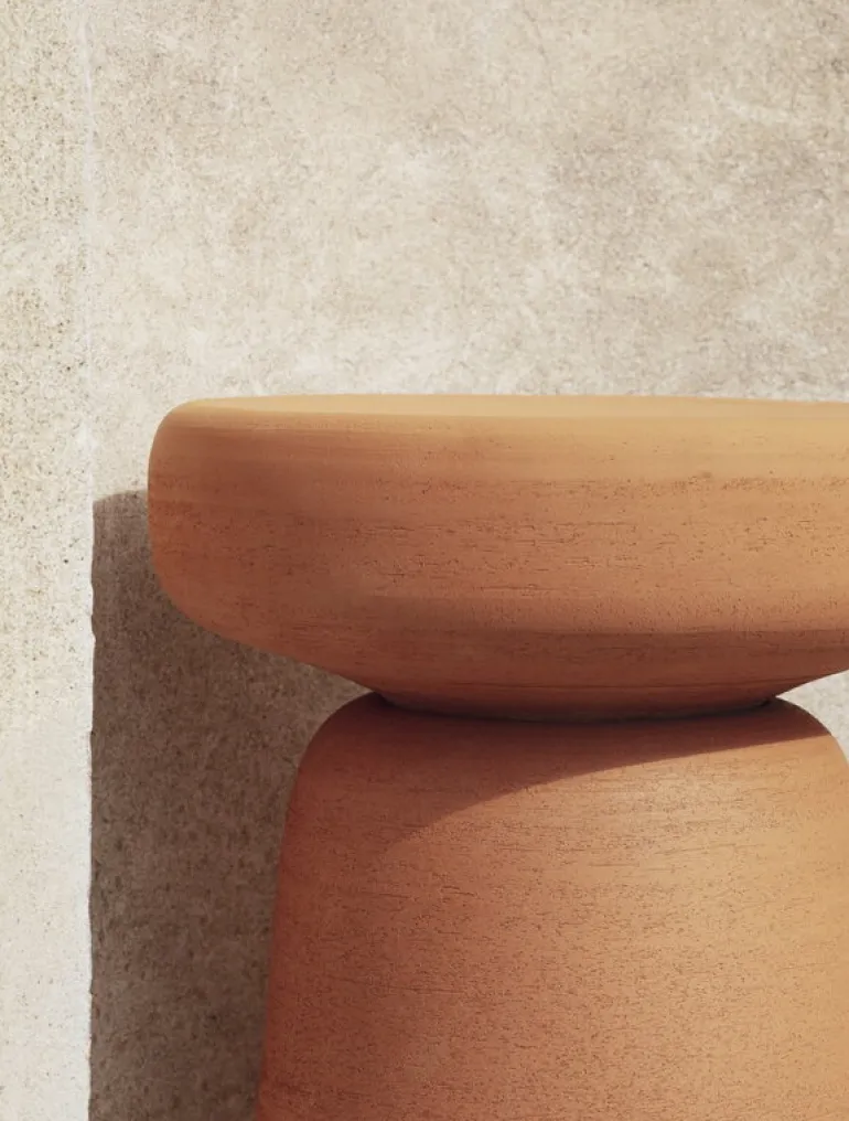 Miniforms Tototò side table, terracotta