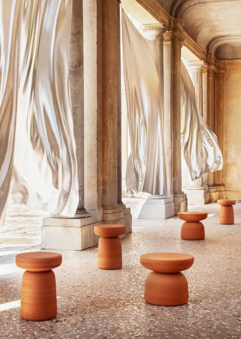 Miniforms Tototò side table, terracotta