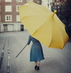 Mirlo Parasol, light yellow