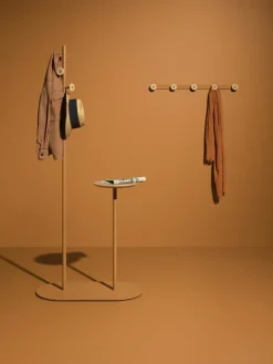 Mizetto Bloom Wall coat rack, deep brown