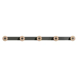 Mizetto Bloom Wall coat rack, anthracite