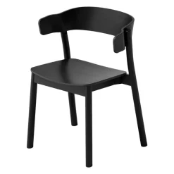 Mizetto Enfold armchair, black
