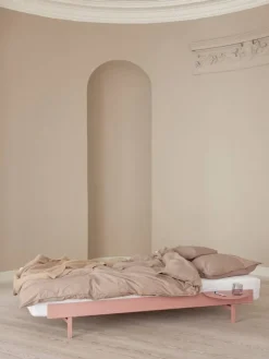 Moebe Bed, 90-180 cm, dusty rose