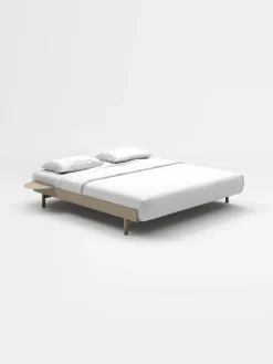 Moebe Bed, 90-180 cm, sand