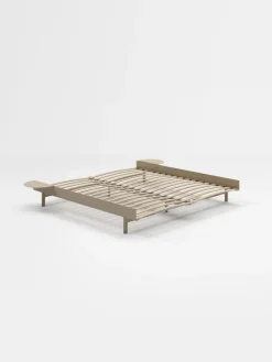 Moebe Bed, 90-180 cm, sand