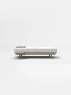 Moebe Bed, 90 cm, sand