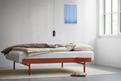 Moebe Bed, 90-180 cm, terracotta