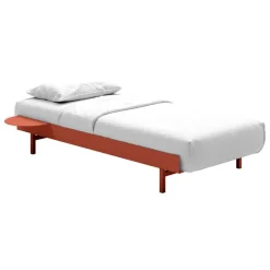 Moebe Bed, 90-180 cm, terracotta