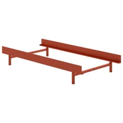 Moebe Bed, 90-180 cm, terracotta