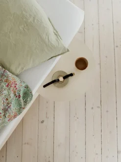 Moebe Bed, high, 90-180 cm, sand