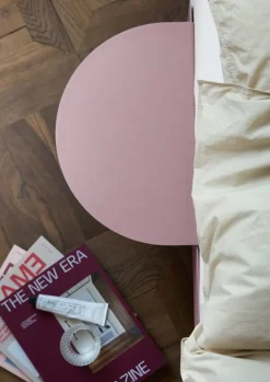 Moebe Bed side table, dusty rose