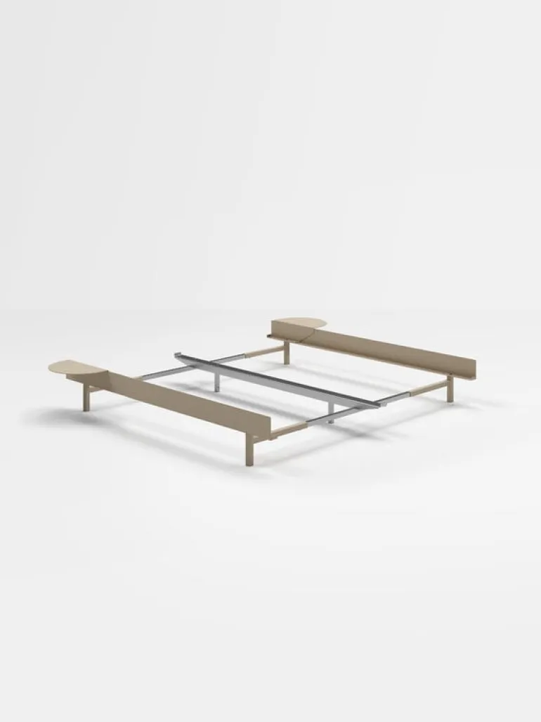 Moebe Bed side table, sand