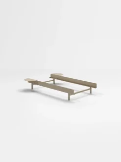 Moebe Bed side table, sand