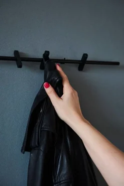 Moebe Coat rack 40 cm, black