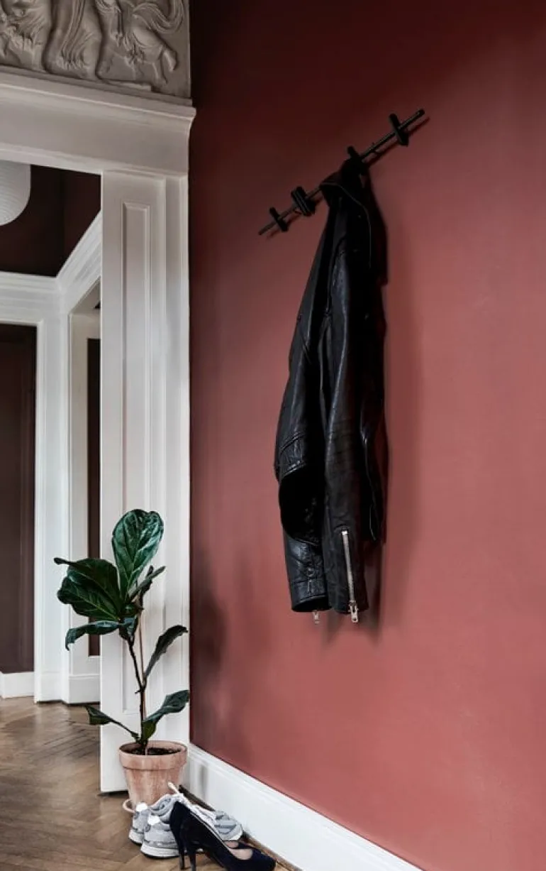 Moebe Coat rack 70 cm, black