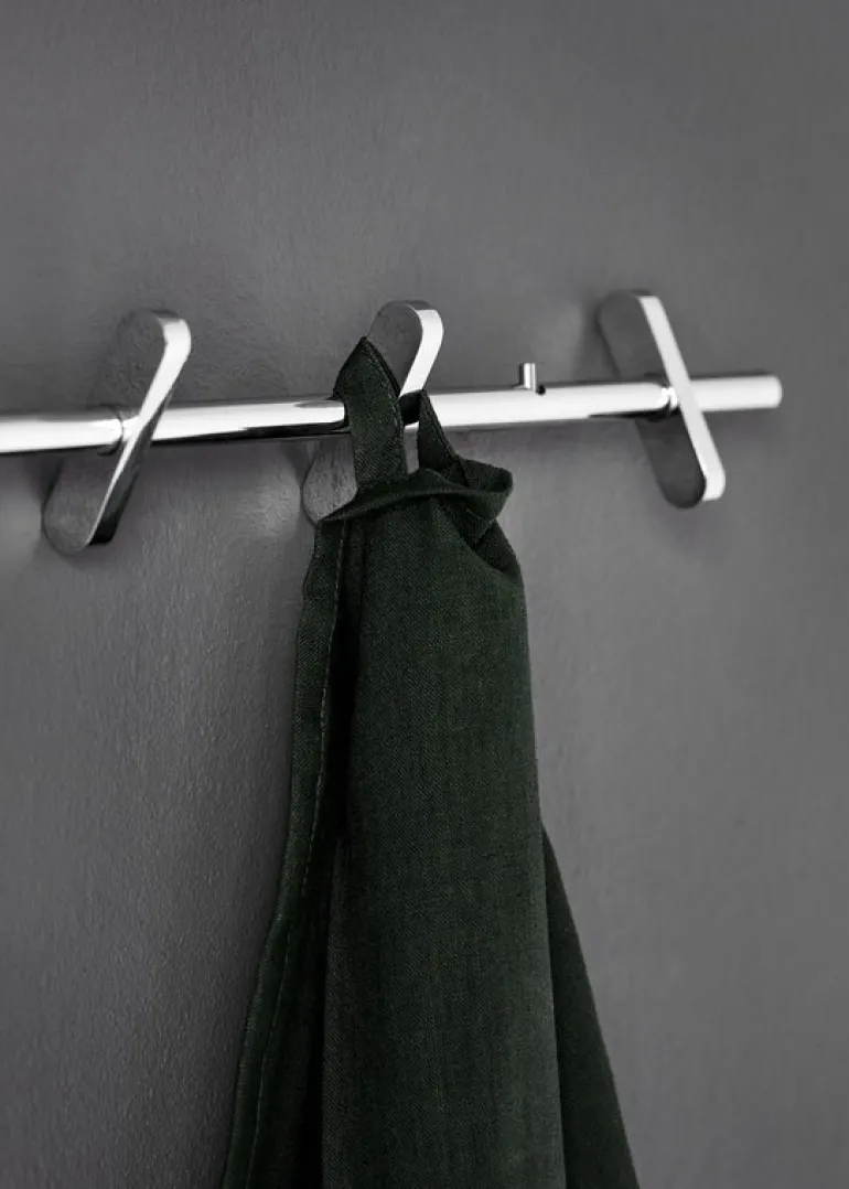Moebe Coat rack 40 cm, chrome