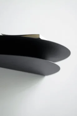 Moebe Half Moon shelf, large, black