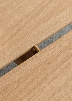 Moebe Rectangular coffee table, 60 cm, oak