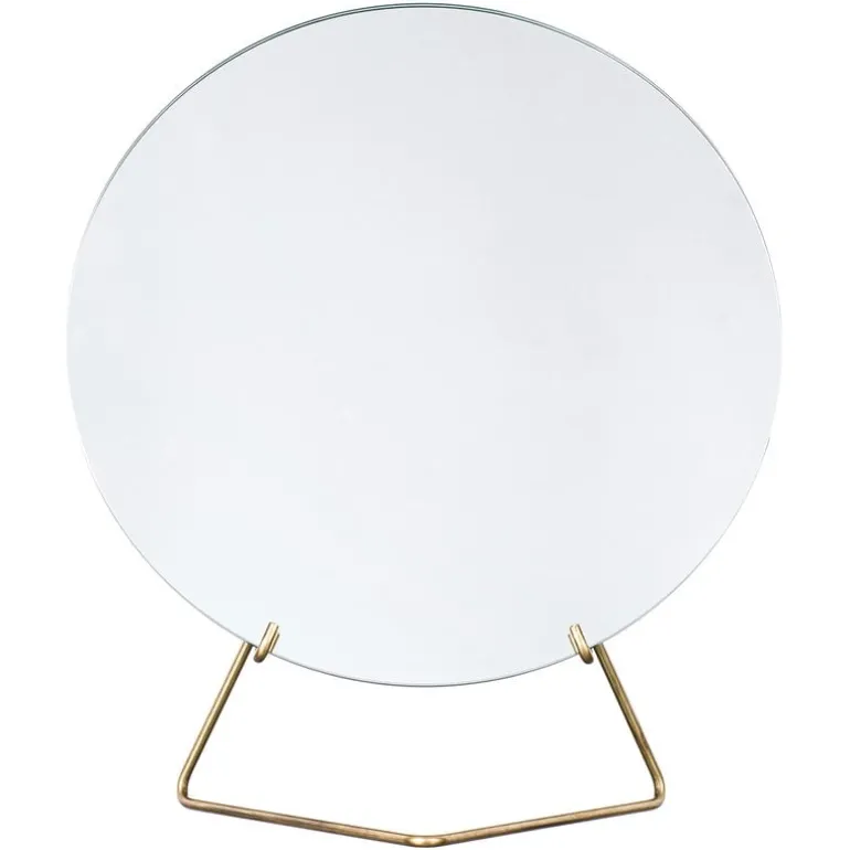 Moebe Standing mirror 30 cm, brass