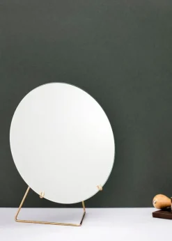 Moebe Standing mirror 30 cm, brass