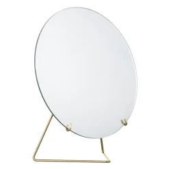 Moebe Standing mirror 20 cm, brass