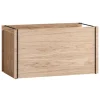 Moebe Storage Box, oak - black