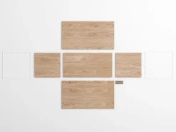 Moebe Storage Box, oak - white