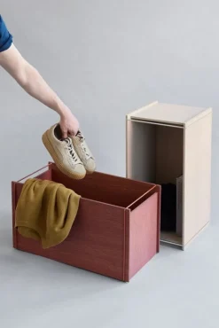 Moebe Storage box, warm grey