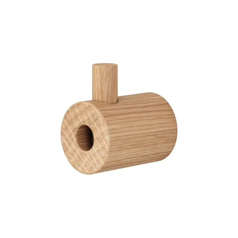 Moebe Wooden wall hook, oak