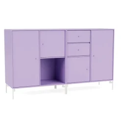 Montana Furniture Couple sideboard, Snow legs - 164 Iris