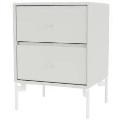Montana Furniture Drift nightstand, Snow legs - 09 Nordic