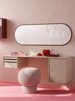 Montana Furniture Figure wall mirror, 04 Antracite