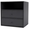 Montana Furniture Montana Mini module with 2 drawers, 04 Anthracite