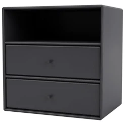 Montana Furniture Montana Mini module with 2 drawers, 04 Anthracite