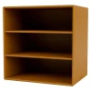 Montana Furniture Montana Mini module with horizontal shelves, 142 Amber