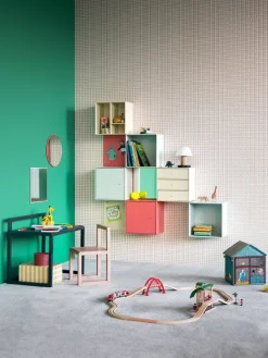 Montana Furniture Montana Mini module with shelves, 150 Vanilla