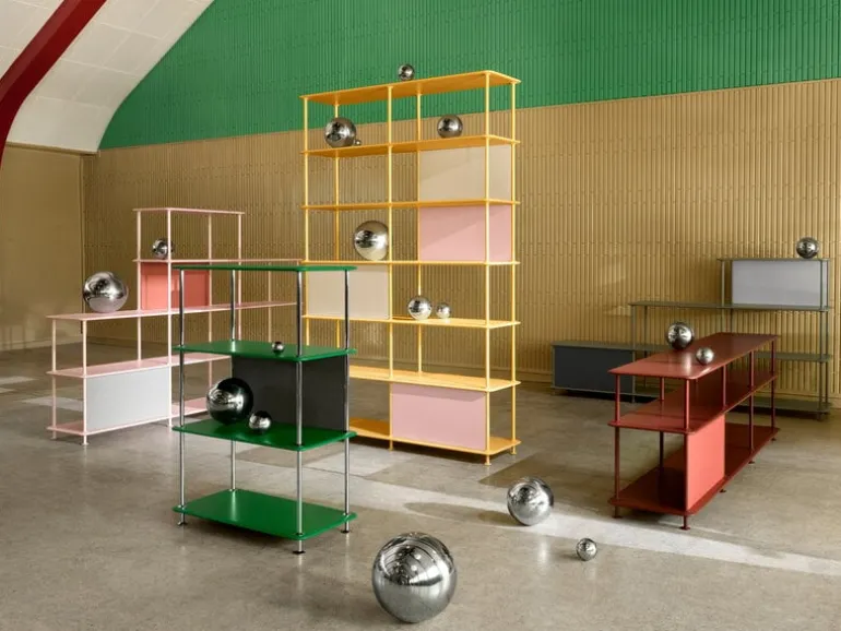 Montana Furniture Montana Free 300000 shelf, 232 parsley - chrome