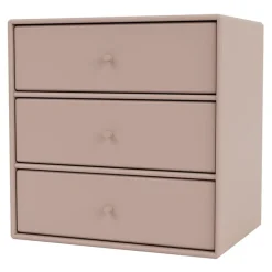Montana Furniture Montana Mini module with 3 drawers, 137 Mushroom