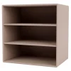 Montana Furniture Montana Mini module with horizontal shelves, 137 Mushroom