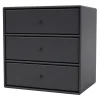 Montana Furniture Montana Mini module with 3 drawers, 04 Anthracite
