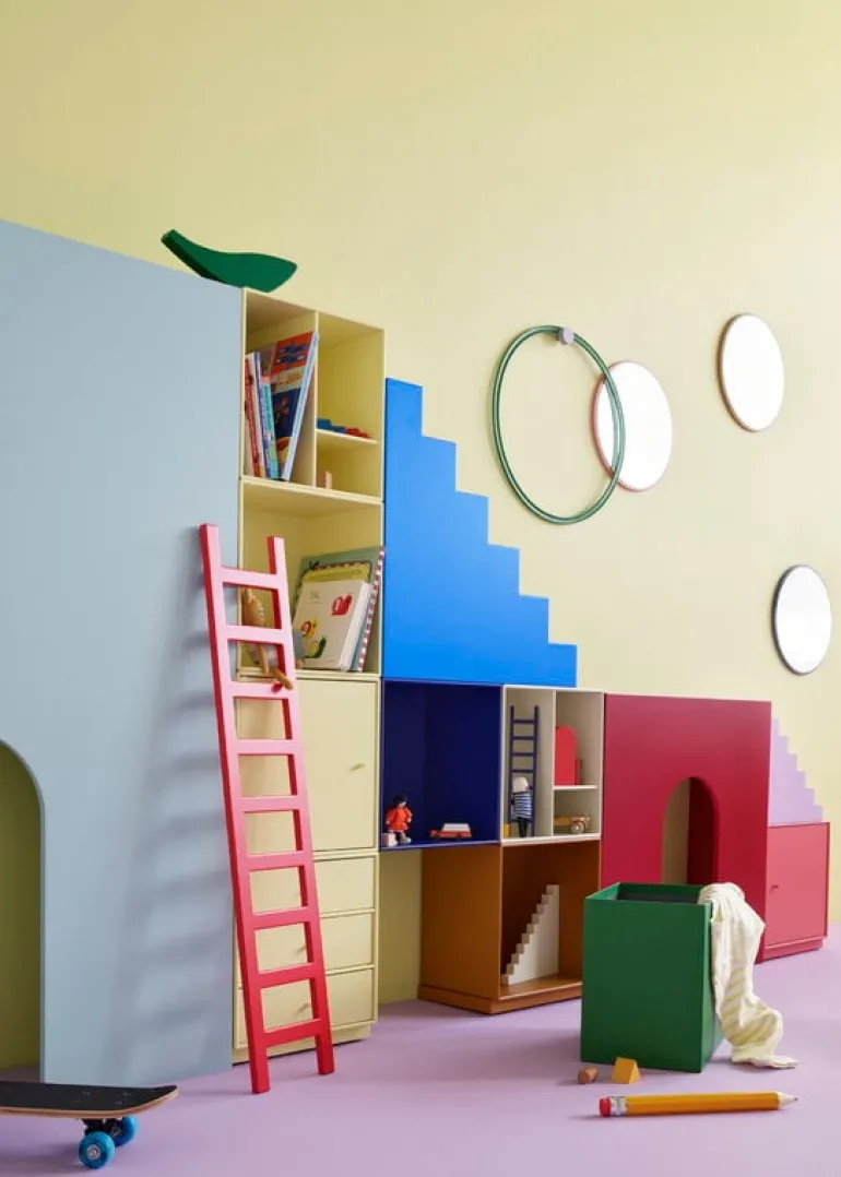 Montana Furniture Montana Mini mirror, round, 161 Mist