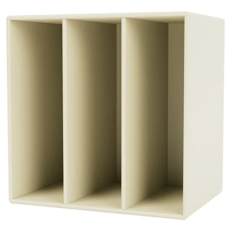 Montana Furniture Montana Mini module with vertical divisions, 150 Vanilla