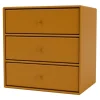 Montana Furniture Montana Mini module with 3 drawers, 142 Amber