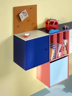 Montana Furniture Montana Mini module with horizontal shelves, 151 Rhubarb