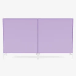 Montana Furniture Pair sideboard, Snow legs - 164 Iris