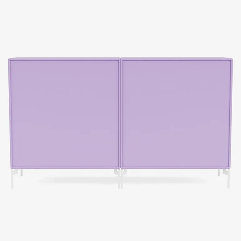 Montana Furniture Pair sideboard, Snow legs - 164 Iris