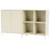 Montana Furniture Pair sideboard, Snow legs - 150 Vanilla