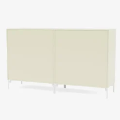 Montana Furniture Pair sideboard, Snow legs - 150 Vanilla